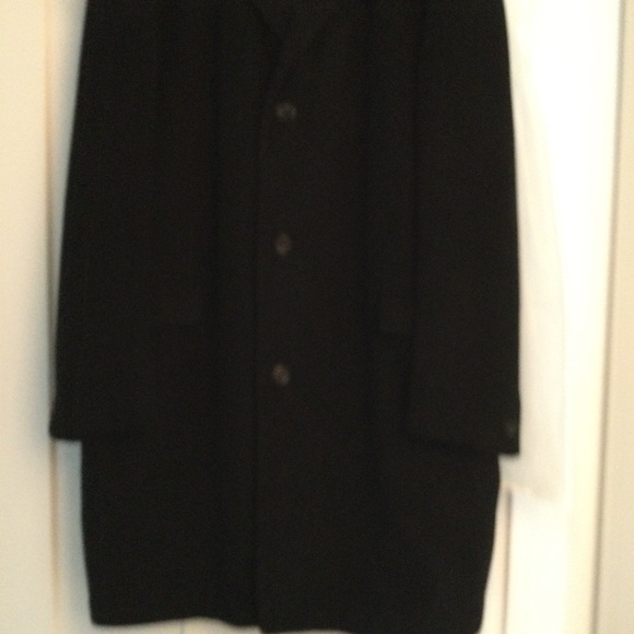 Finest Quality From Scotland BLACK  Crombie Coat - Picture 5 of 13